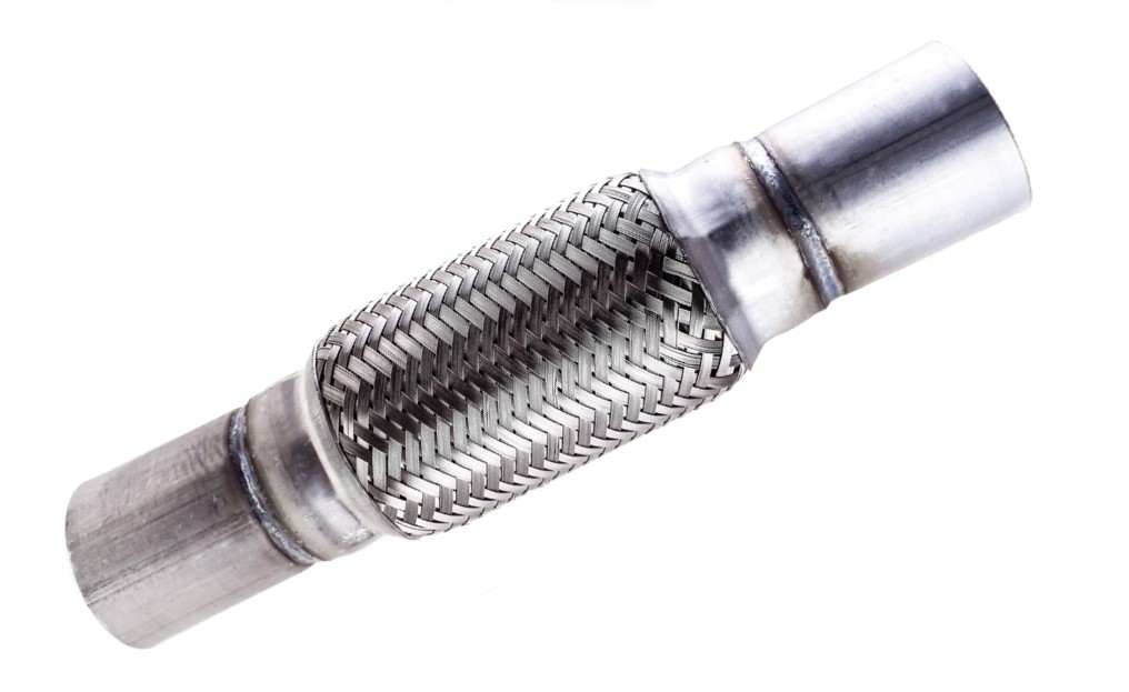 Flexible Exhaust Connector Long Ends with Inner Wall I/D 45mm L = 152mm